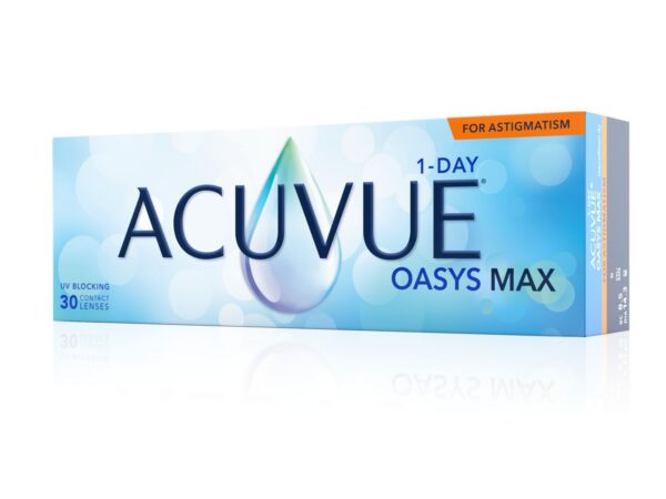 Acuvue Oasys Max 1-Day for Astigmatism, 30-pack