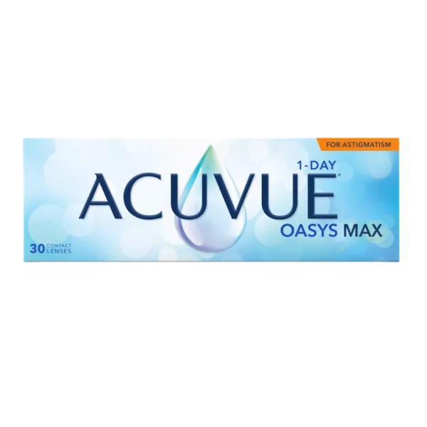 Acuvue Oasys Max 1-Day for Astigmatism, 30-pack