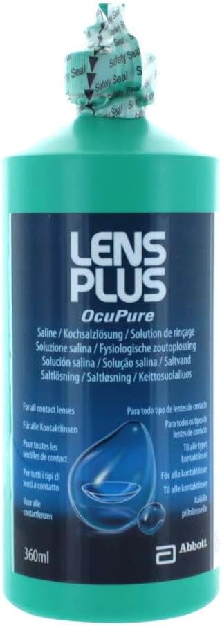 Lens Plus OcuPure Saline/koksaltlösning 360 ml